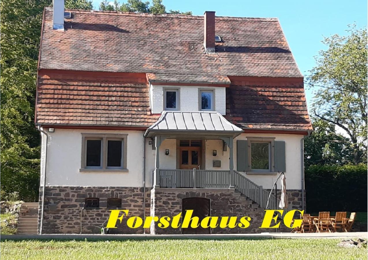 Schellnhof Forsthaus Am Waldrand Apartment Nidda ภายนอก รูปภาพ