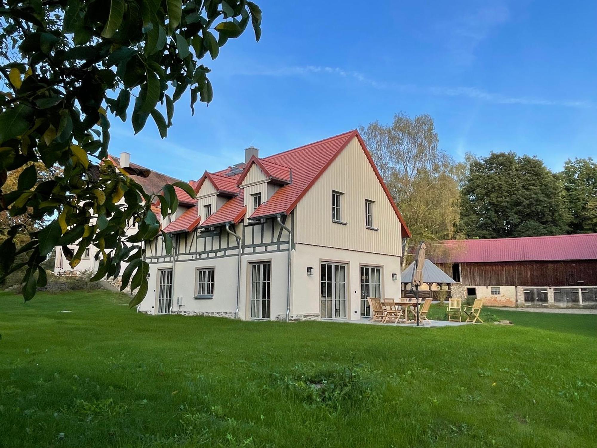 Schellnhof Forsthaus Am Waldrand Apartment Nidda ภายนอก รูปภาพ